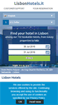 Mobile Screenshot of lisbonhotels.it